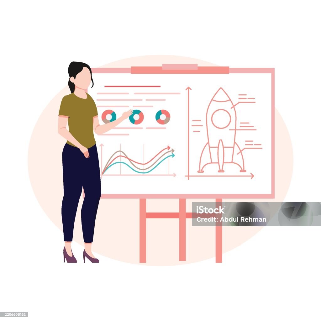 Prestation Vector Presentation Vector Illustration Which Can Easily Modify Or Edit Stock ...