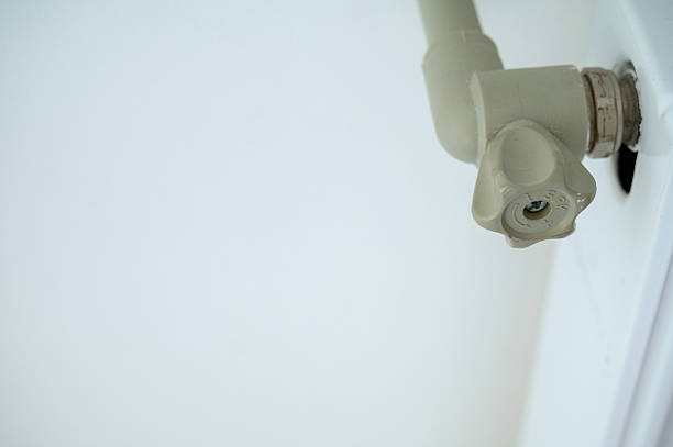 istock close-up of a plastic valve that fits into the heating system 2206612327