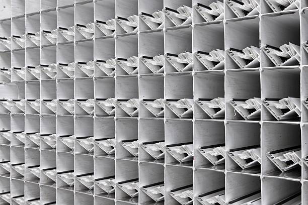 Background of a textured metal sheet