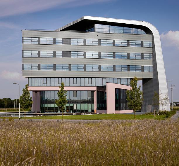 istock Modern Dutch architecture. Modern buildings in the Netherlands. Office 2206617803