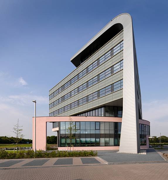 istock Modern Dutch architecture. Modern buildings in the Netherlands. Office 2206617814