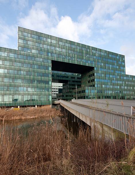 istock Modern Dutch architecture. Modern buildings in the Netherlands. Amsterdam 2206617865