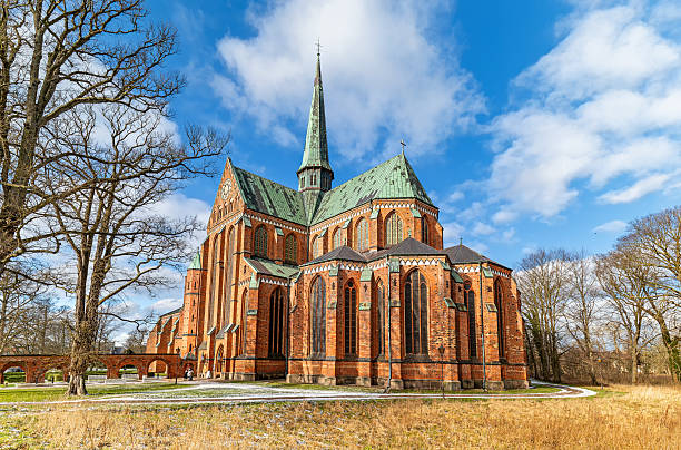 The Minster in Bad Doberan (Germany) in winter