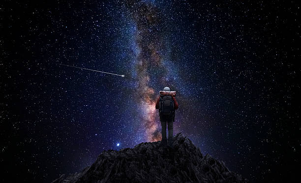 istock Observing the universe from a high place 2206620464