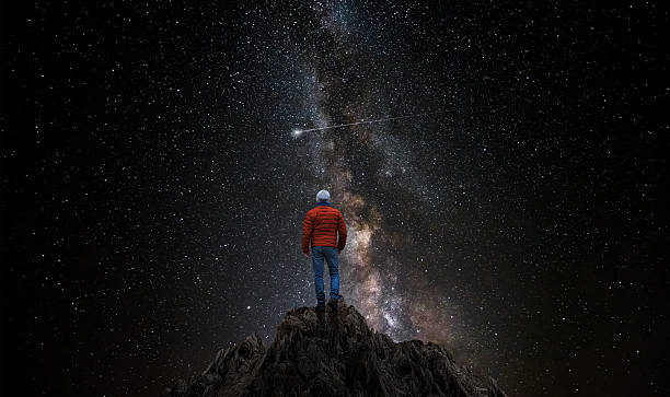 istock Observing the universe from a high place 2206620476