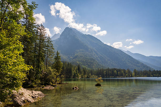 The Hintersee, Famous Lake in Bavaria, Germany