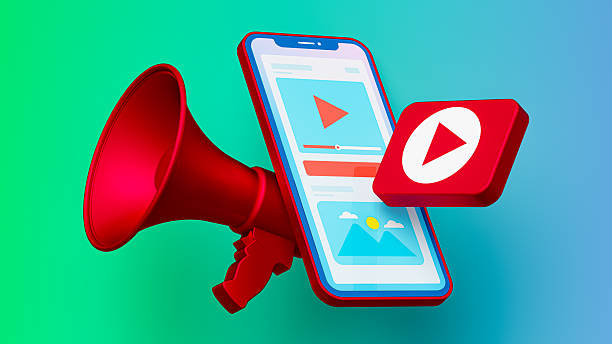 istock Mobile Video Marketing Promotion 3D 2206628360