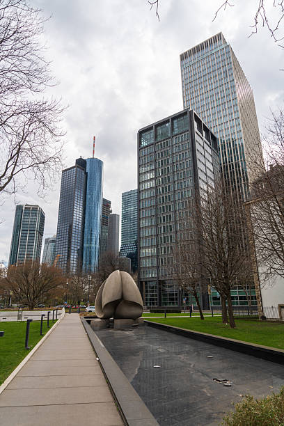 istock The Downtown Frankfurt German Skyline 2206630067