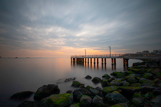 istock An old pier taken with long exposure technique 2206635716