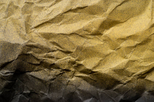 Yellow and black wrinkled background