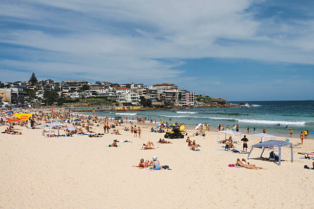 istock Summer scene at Bondi Beach in Sydney 2206642122