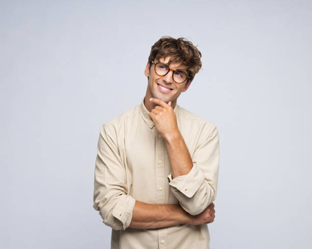istock Portrait of handsome young man 2206643226