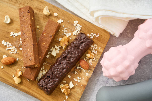 istock Protein Bar – Nutritious Snack for Workout and Fitness 2206646243
