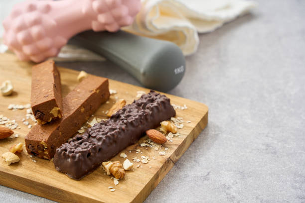 istock Protein Bar – Nutritious Snack for Workout and Fitness 2206646260