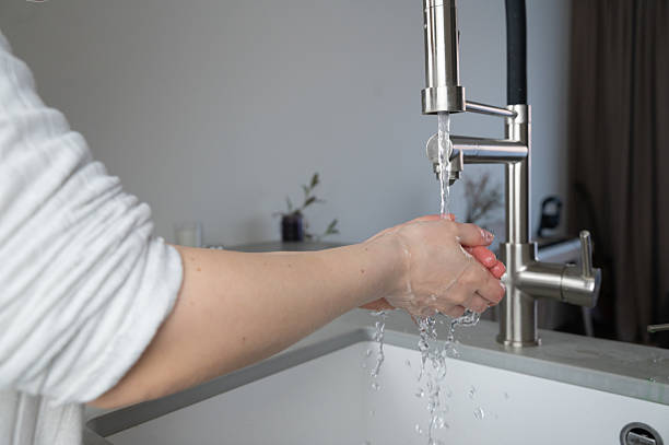 istock Handwashing at the Kitchen Sink is essential for maintaining hygiene and preventing disease 2206646846