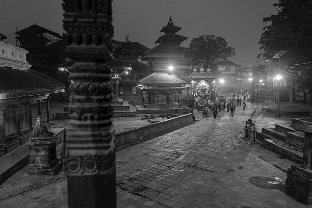 Durbar Square in early morning, Kathmandu, Nepal