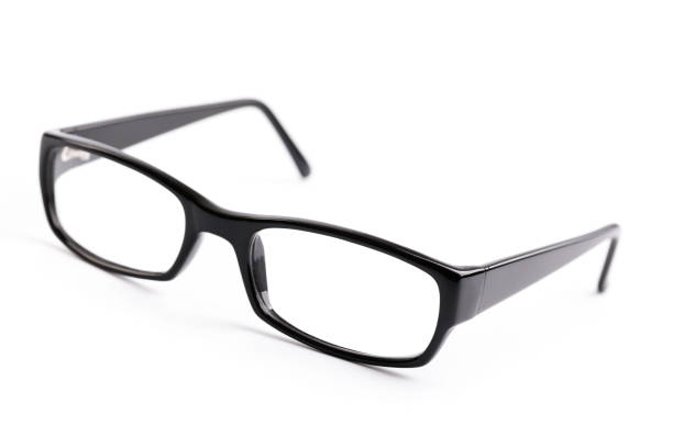 istock Stylish black rectangular glasses on display with a focus on modern design and clarity 2206663913