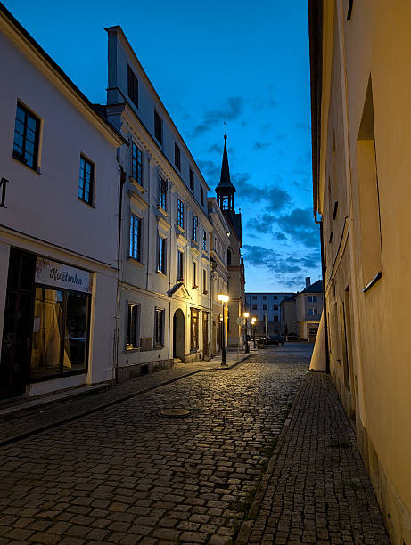istock old Vidnava city in Czech republic 2206665235
