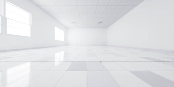 istock 3d rendering of blur background look clean, bright and shiny. 2206668195