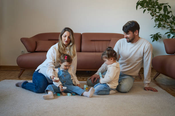 istock Playful family enjoying the day 2206669406