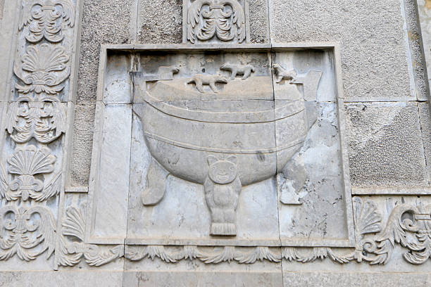 ancient Chinese rock carving works