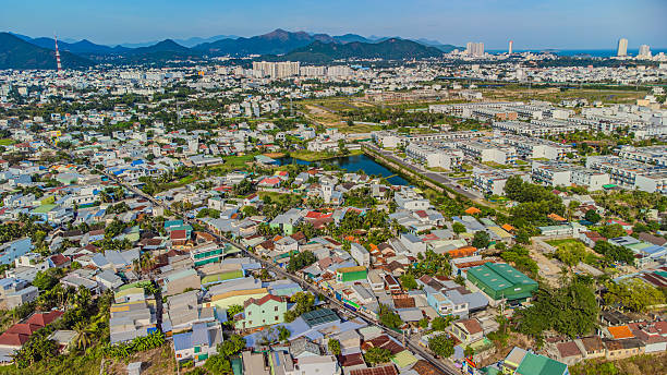 istock Top view of the seaside resort. 2206678667