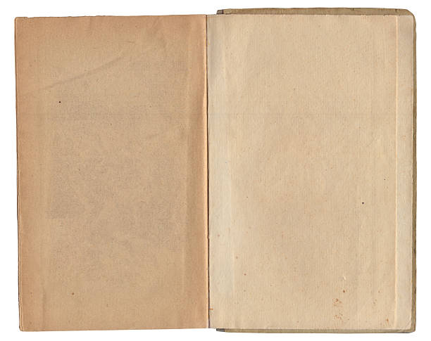 istock Vintage empty background of old book paper texture isolated 2206678823