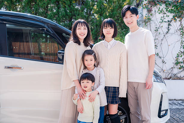 istock Families traveling by car 2206683072