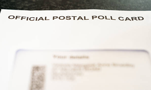 istock Postal voting ballot ready to send 2206689199
