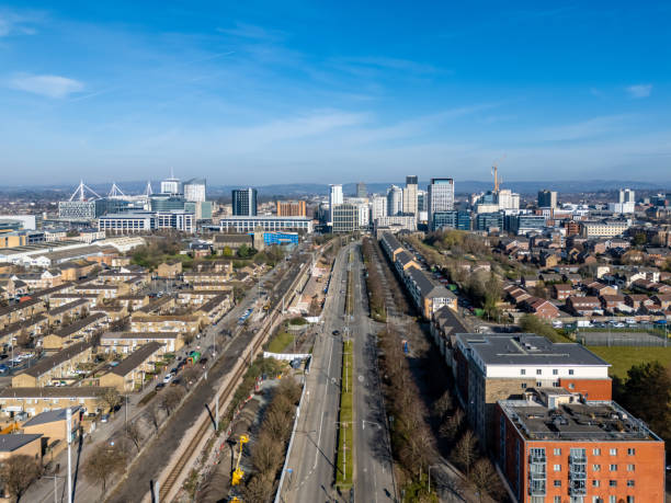 istock Lloyd George Avenue in central Cardiff 2206699688