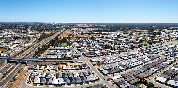 istock Aerial View Roe Highway along Dayton 2206703822
