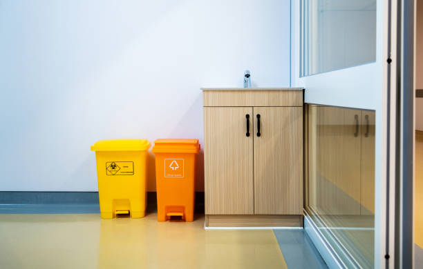 istock A sink and garbage bins in the hospital room 2206705152