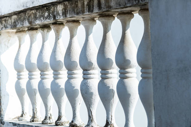 istock Close up of baroque style railing 2206705236