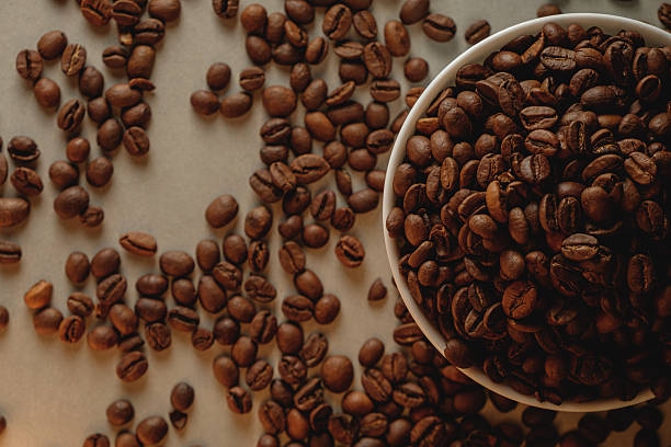 istock Exploring the rich textures and aromas of freshly roasted coffee beans 2206717922
