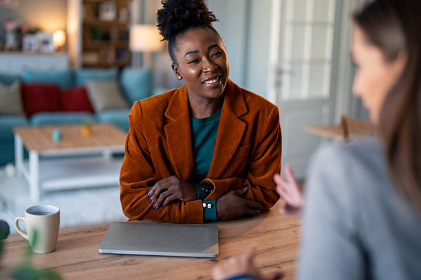 istock Professional Women Collaborating in Bright Home Office 2206722674