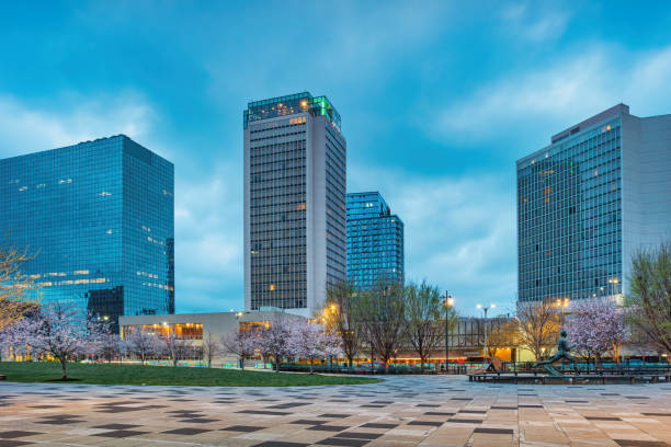 istock St Louis Missouri Downtown Financial District Night 2206730662