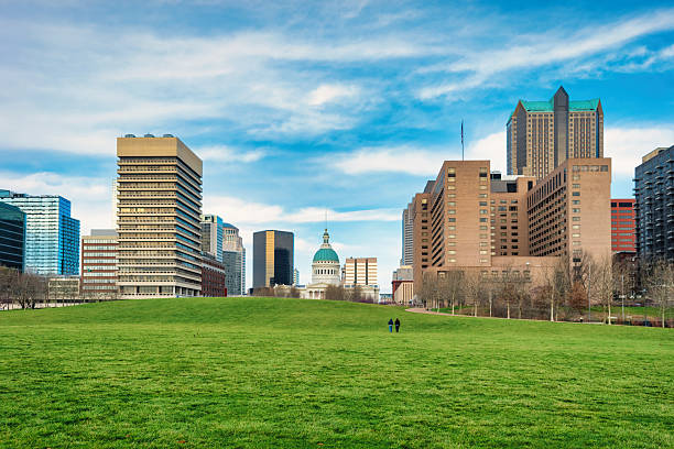 istock St Louis Skyline Missouri Park Green Downtown 2206730736