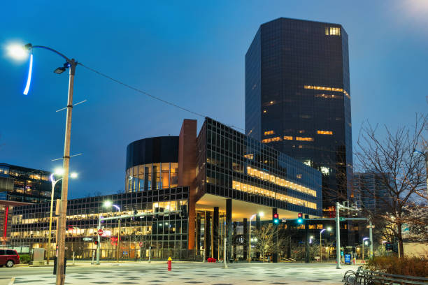 istock Downtown St Louis Missouri Office Building Night Twilight 2206731841