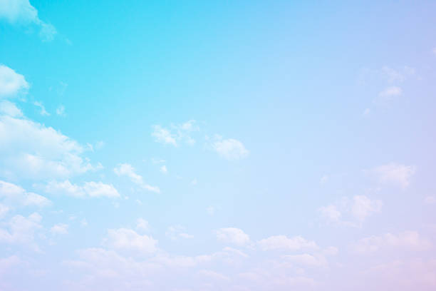 istock Beautiful clouds and blue sky with pastel color 2206747677