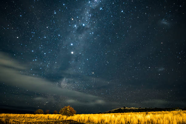 istock Stargazing at the night sky and milky way 2206751420