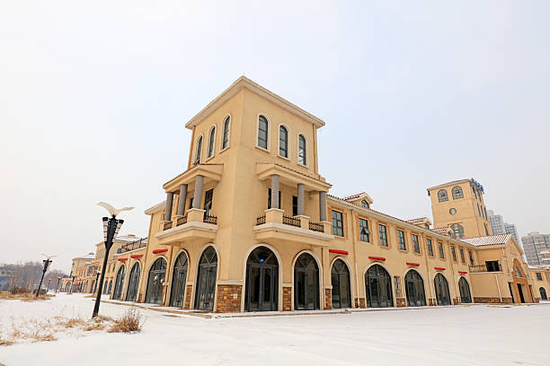 A company building that stands majestically