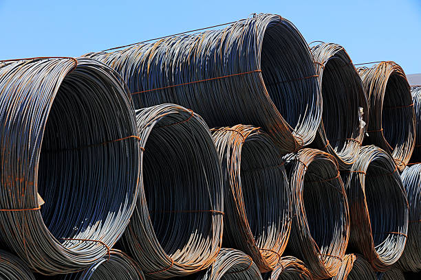 istock Bale of steel bar 2206761879