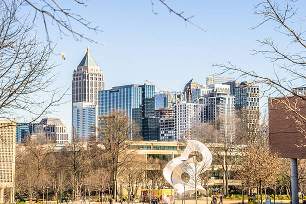 Atlanta, USA - Feb 28, 2025: Founded in 1885, Georgia Institute of Technology is a public research university that emphasizes the academic fields of science and technology.