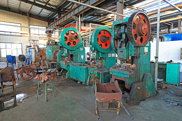 istock Machinery and Equipment of Hardware Tool Production Line 2206774834