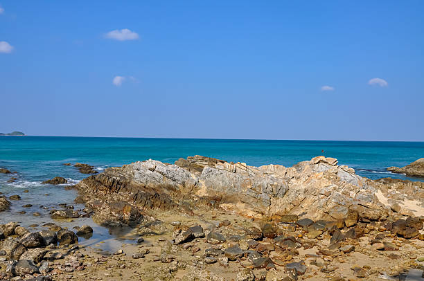 istock Beautiful rocky beach in Thailand 2206788785