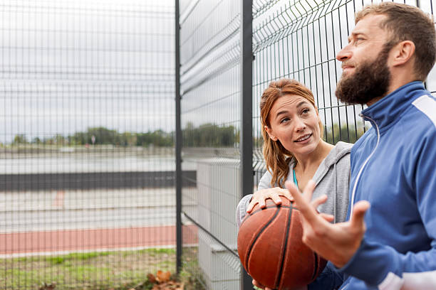 istock Couple Taking a Break and Laughing Together 2206795020
