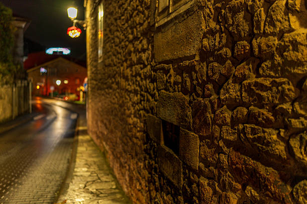 istock Whispers of Night in an Old Town 2206812658