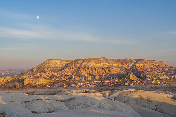 Scenic view of valley in Cappadocia, Central Anatolia region, Turkey