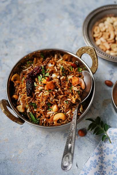 istock Tamarind rice or Puliyogare 2206816734