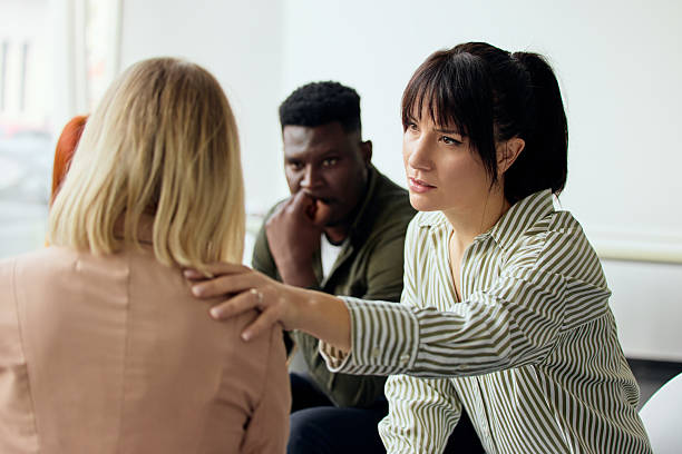istock Empathetic Group Discussion Highlighting Support and Understanding Among Participants 2206817601